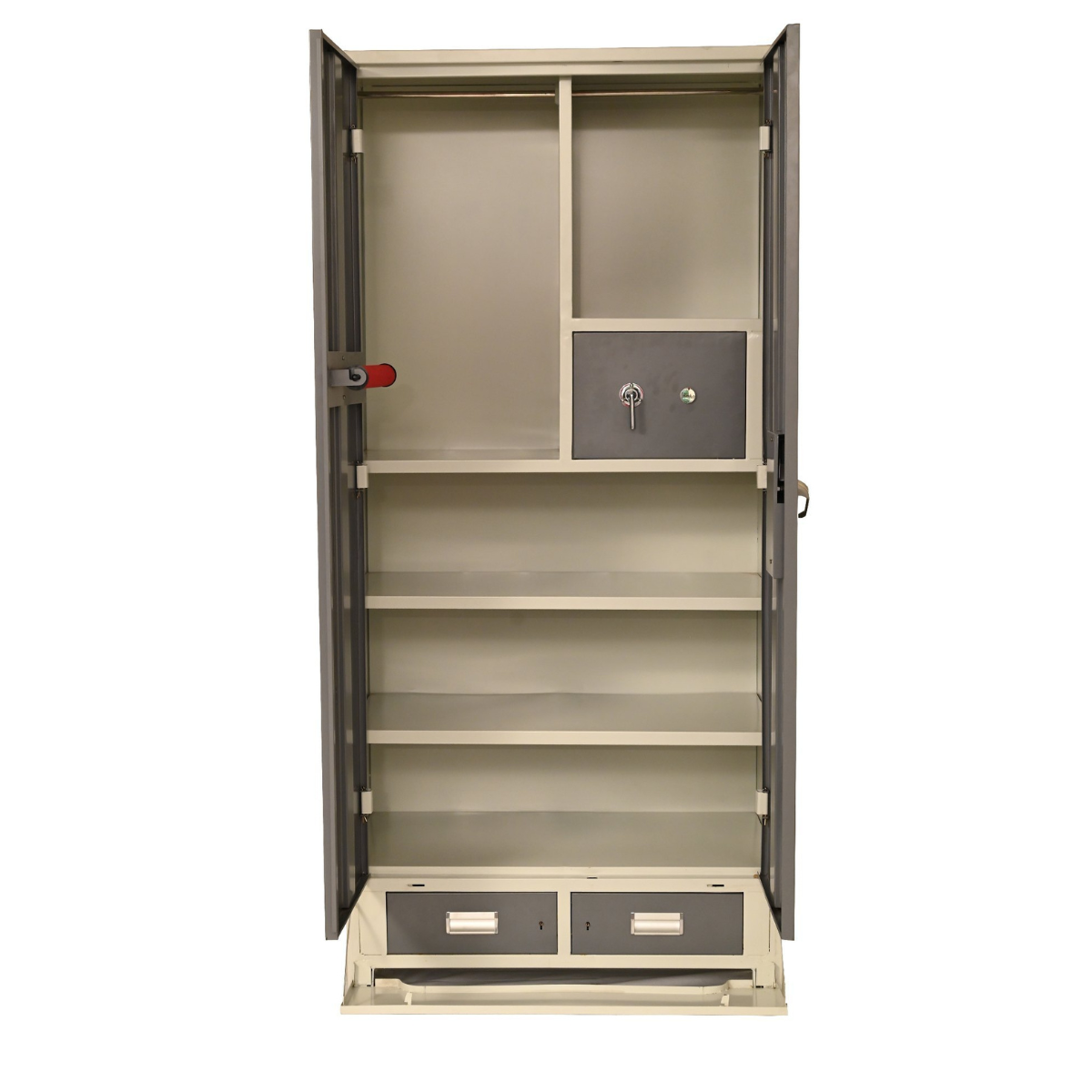 Steel Almirah with Safe Double Locker Metal Storage Cabinet for Home and Office